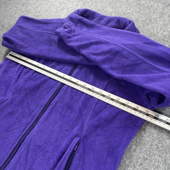 Columbia Benton Springs Fleece Jacket Women’s Medium Purple Full Zip WL6439 - Picture 8 of 9